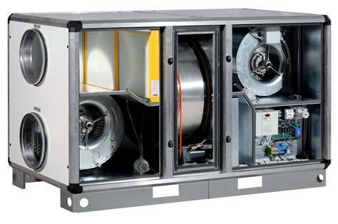 Приточно-вытяжные установки с рекуперацией тепла